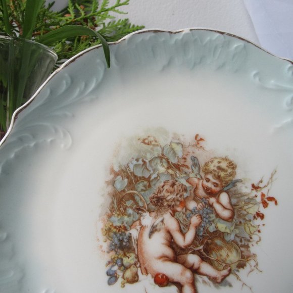 Antique Plate Two Cherubim Rosenthal 1891-1906 - Picture 9 of 14